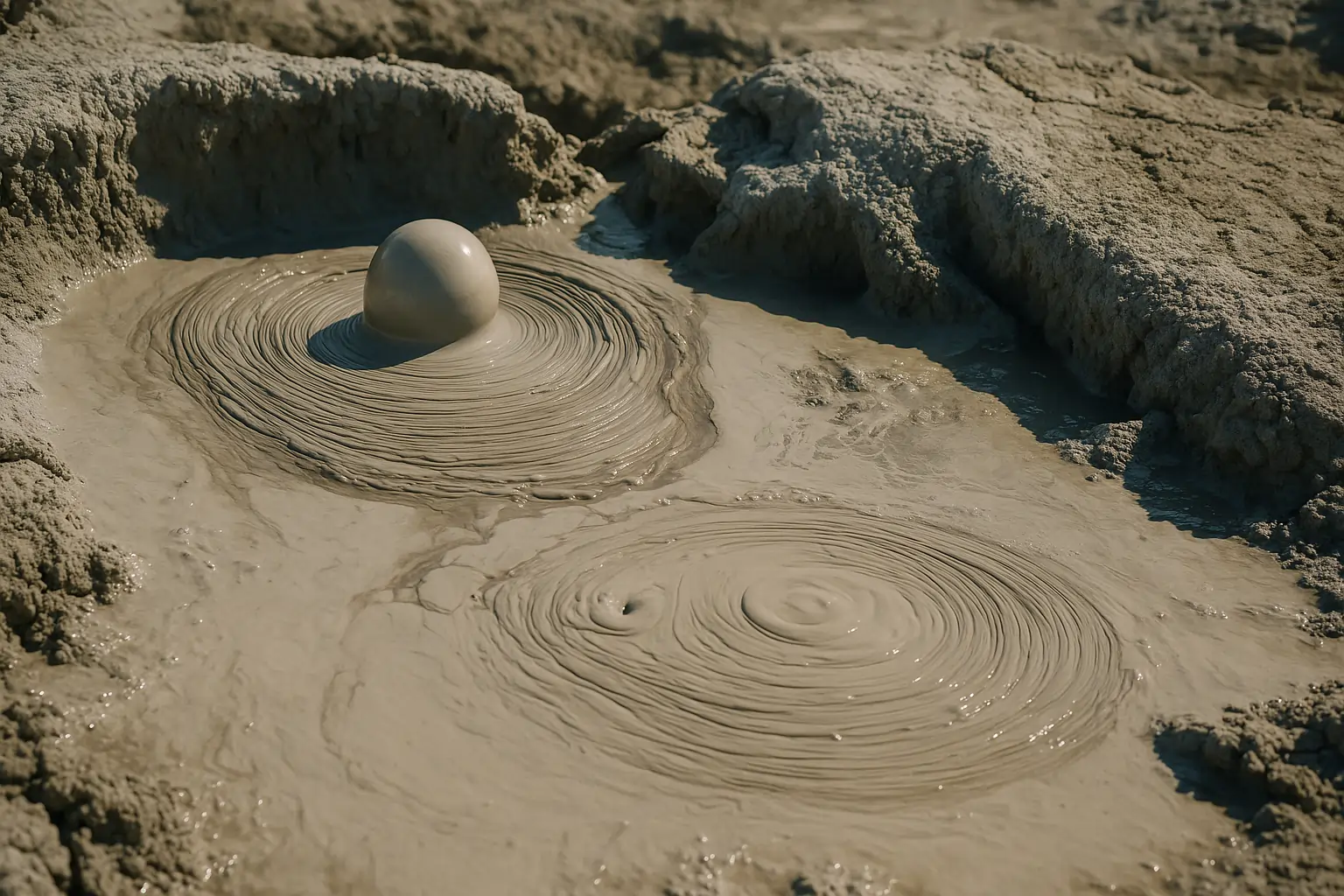 Mud Volcano, Baratang