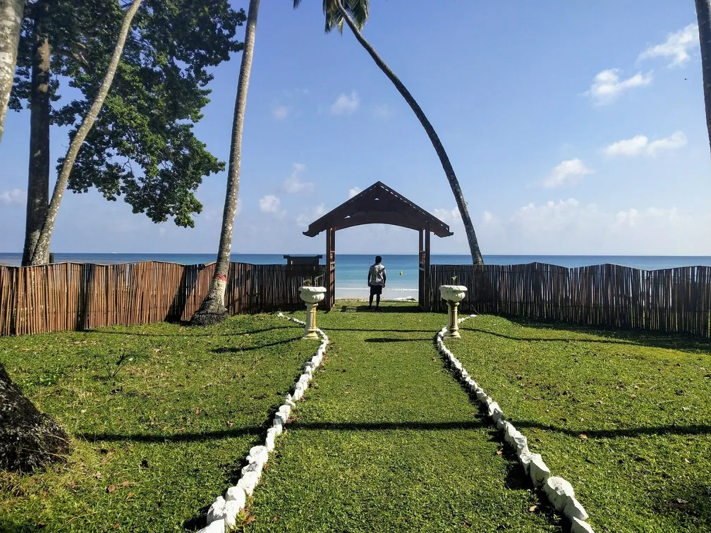Coastal view of Rangat, Middle Andaman